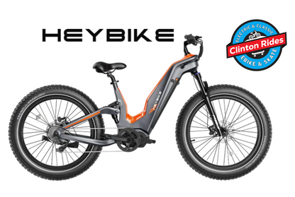 HeyBike HERO Carbon Fiber 1000W Rear Hub Drive CLINTON RIDES Electric Bike Skateshop