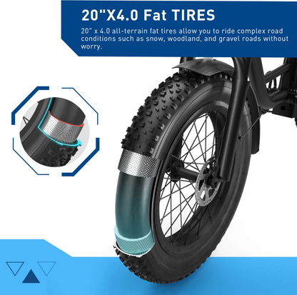 Hiboy EX6 Step-Thru Fat Tire Ebike