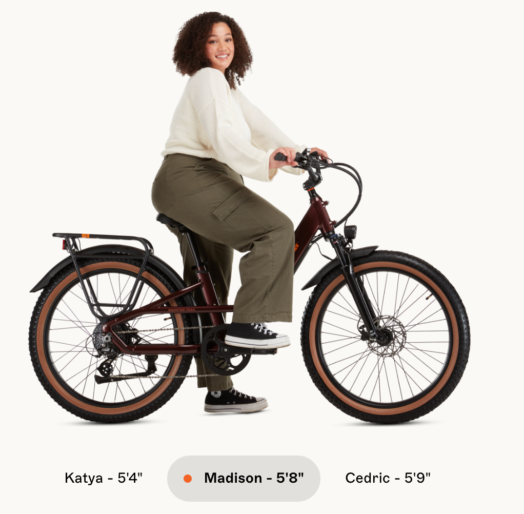 Radster™ Trail Electric Off-Road Bike (Regular: 4'11"-5'8")