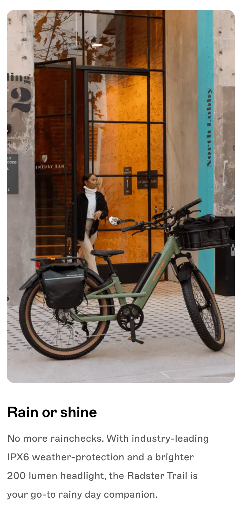 Radster™ Trail Electric Off-Road Bike (Regular: 4'11"-5'8")