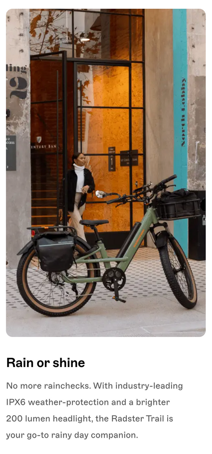 Radster™ Trail Electric Off-Road Bike (Regular: 4'11"-5'8")