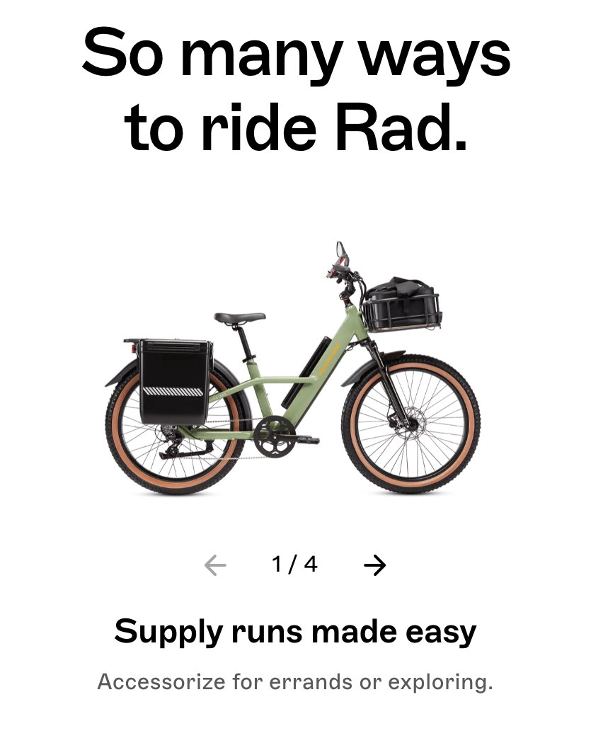 Radster™ Trail Electric Off-Road Bike (Regular: 4'11"-5'8")