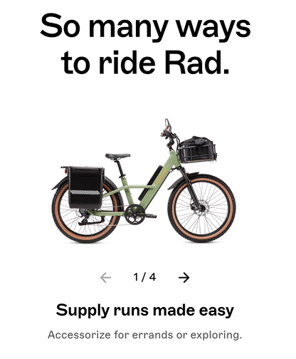 Radster™ Trail Electric Off-Road Bike (Regular: 4'11"-5'8")
