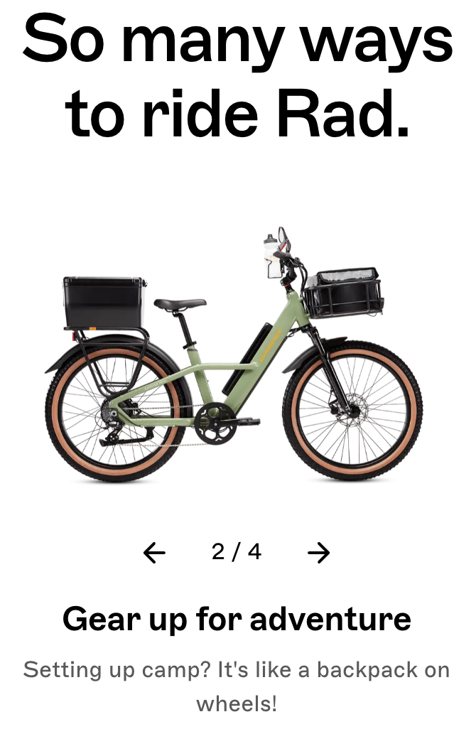 Radster™ Trail Electric Off-Road Bike (Regular: 4'11"-5'8")