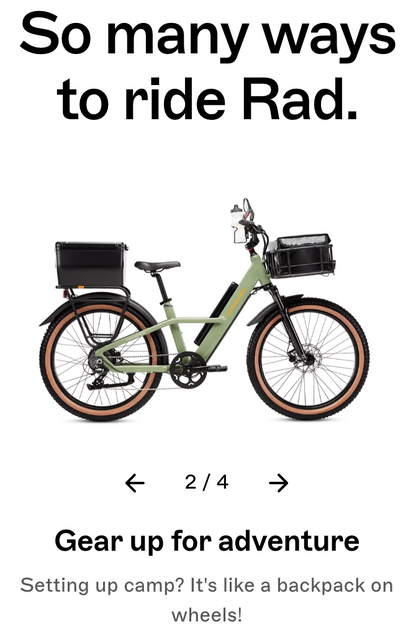 Radster™ Trail Electric Off-Road Bike (Regular: 4'11"-5'8")