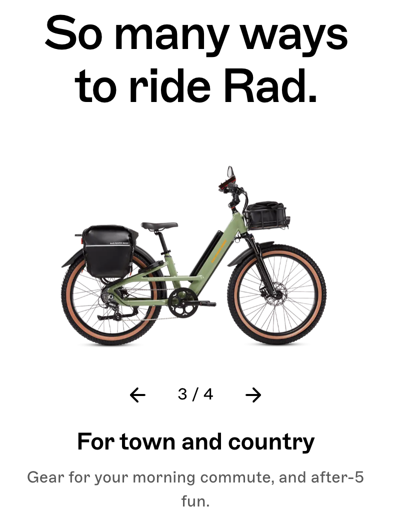 Radster™ Trail Electric Off-Road Bike (Regular: 4'11"-5'8")