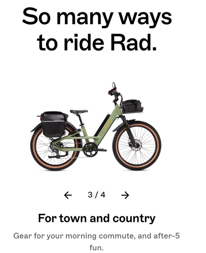 Radster™ Trail Electric Off-Road Bike (Regular: 4'11"-5'8")