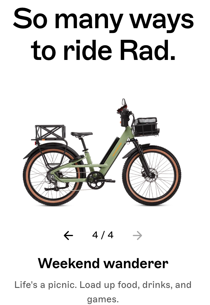 Radster™ Trail Electric Off-Road Bike (Regular: 4'11"-5'8")