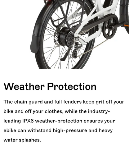 Radster™ Road Electric Commuter Bike (LARGE SIZE: 5'7"x 6'4")