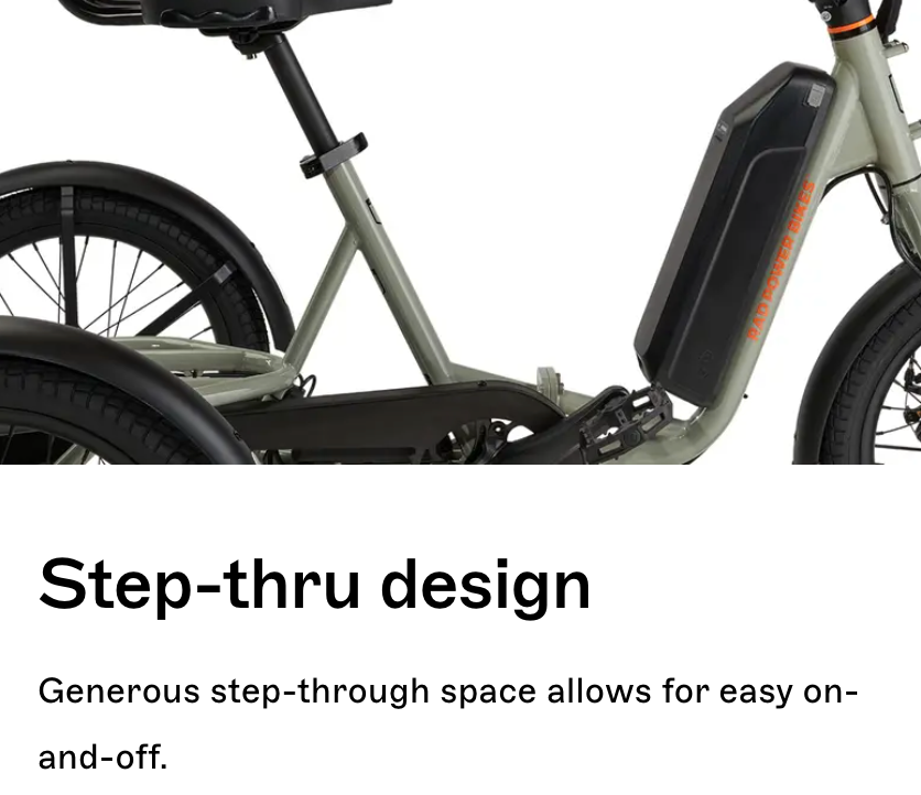 RadTrike Electric Tricycle