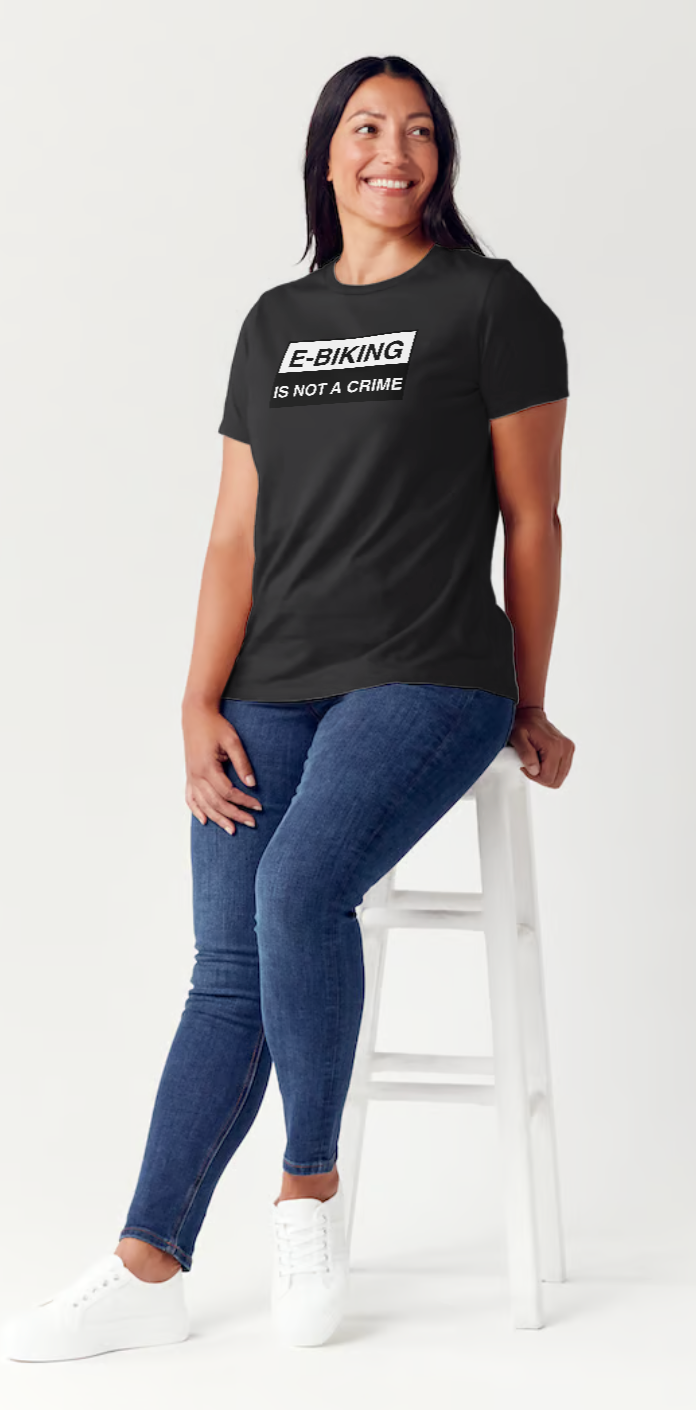 E-Biking Is Not A Crime - T-Shirt
