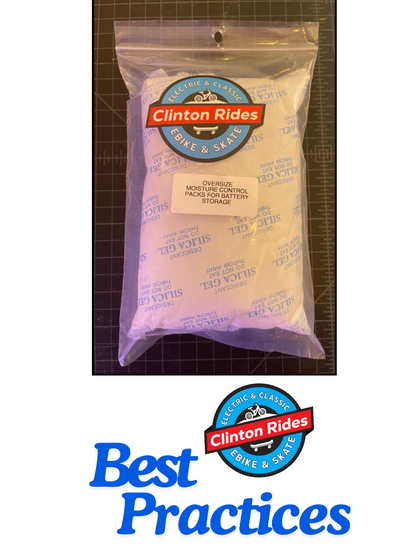 E-Bike Battery Storage Bag & 500 Grams Moisture Absorption