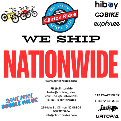 Hiboy EX6 Step-Thru Fat Tire Ebike